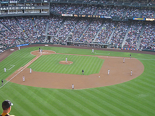 Safeco Field. Copyright 2002 by Joseph Kann. All rights reserved.