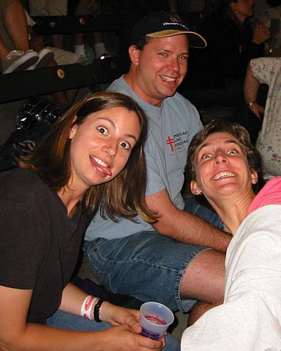 $1 Beer Night: Carol, Dennis, and Erin.